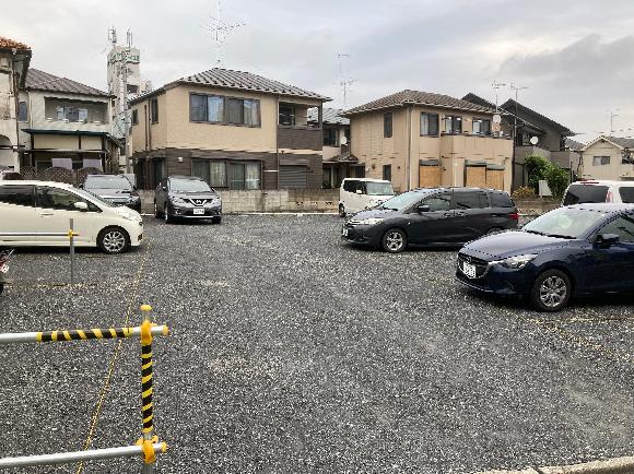 ふじみ野市松山２丁目 ｐ福岡 ０１駐車場 厳島神社 徒歩3分 予約制 タイムズのb