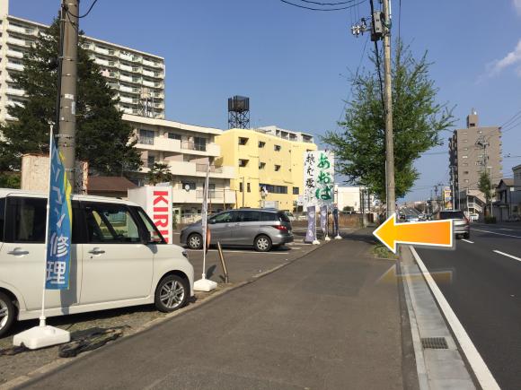 そば処あおば駐車場 ナイトゲーム 楽天生命パーク宮城となり 予約制 タイムズのb