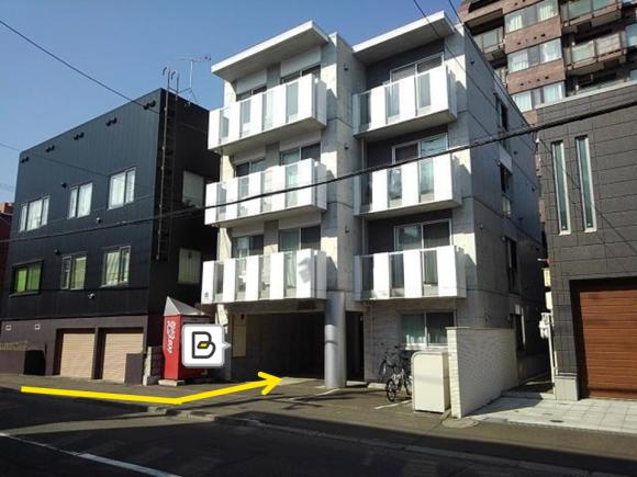 アスパイア宮の森駐車場 地下鉄東西線西２８丁目駅徒歩8分 予約制 タイムズのb