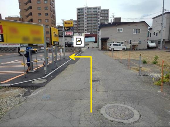 タイムズ琴似３・２第２駐車場