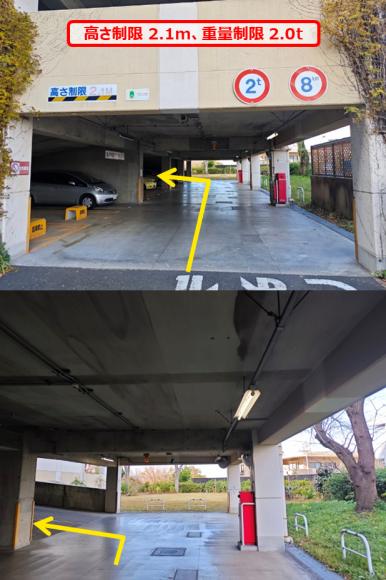 コンフォール仏向町駐車場