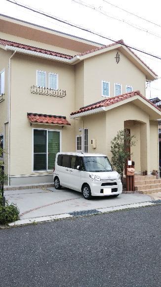 南欧風の家の駐車場 守山市民運動公園 徒歩6分 予約制 タイムズのb