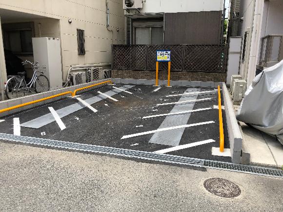 ニリーン尼崎バイクパーキング 尼崎駅 徒歩4分 予約制 タイムズのb