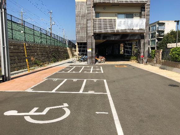 プレアデス千里山田バイクパーキング 源気温泉 万博おゆば 徒歩5分 予約制 タイムズのb