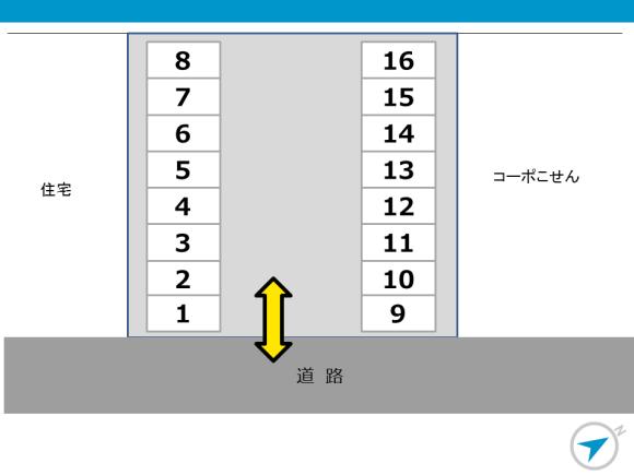 壺川１丁目石川駐車場 壺川小学校徒歩2分 予約制 タイムズのb