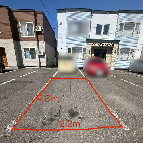 神楽1条7丁目 青空駐車場