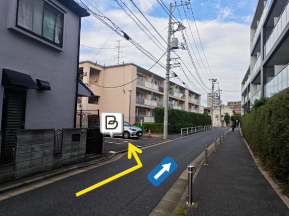 世田谷区営上北沢５丁目アパート駐車場