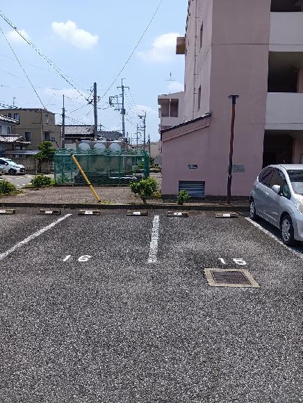 井野県営住宅　A棟北側駐車場