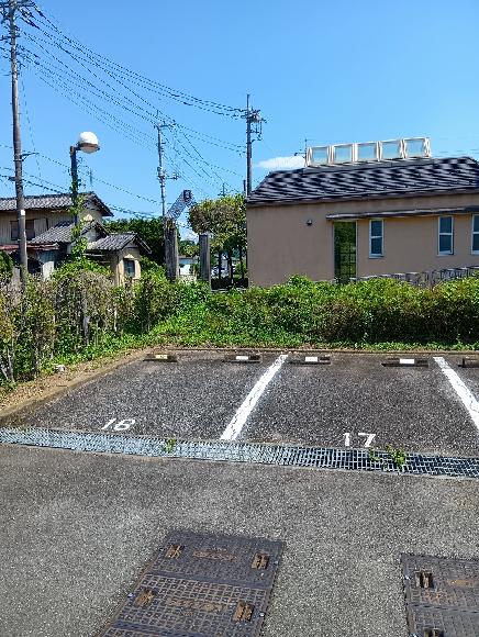 下磯部県営住宅　A棟北側駐車場