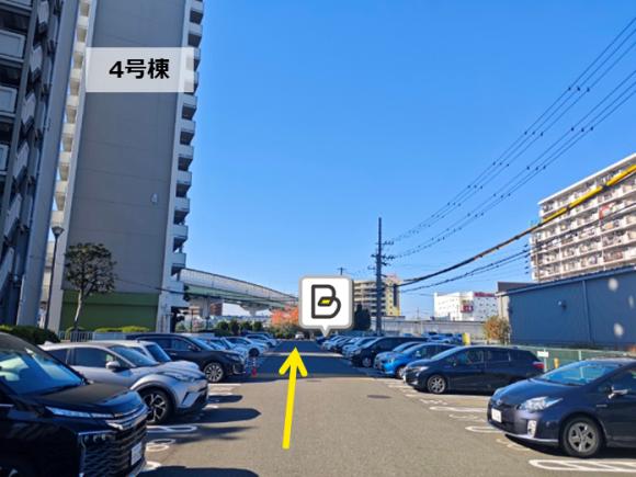 UR都市機構　木場団地駐車場