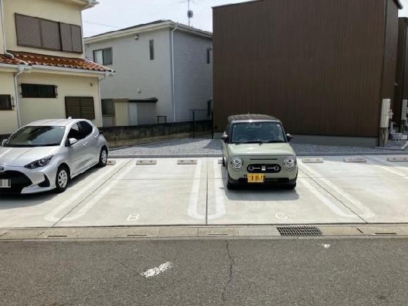 SORA CUBE TERRACE S棟駐車場